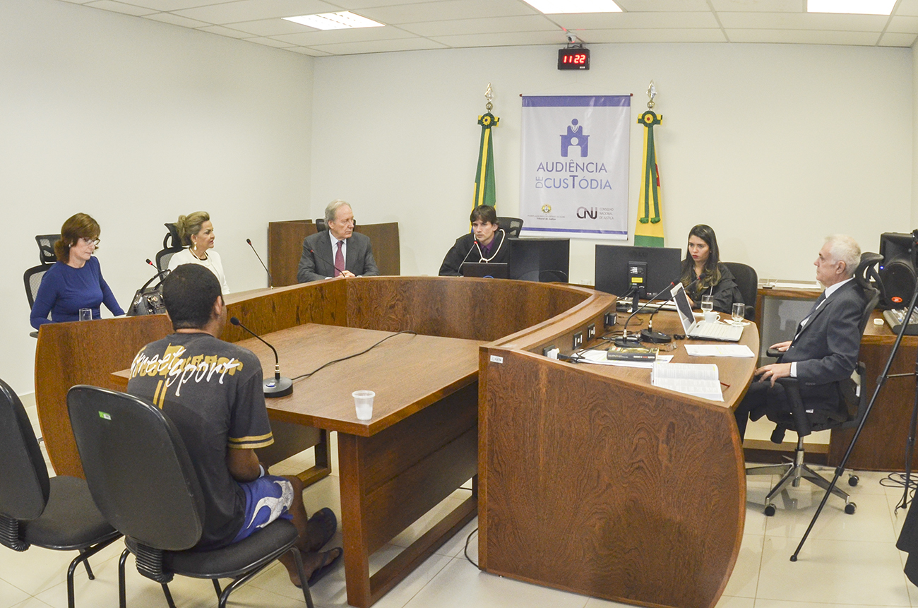 Lançamento do projeto Audiência de Custódia no estado do Acre. (Foto: Tribunal de Justiça do Estado do Acre)