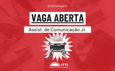 [OPORTUNIDADE] COMUNICAÇÃO ABRE EDITAL PARA VAGA NA SUA EQUIPE